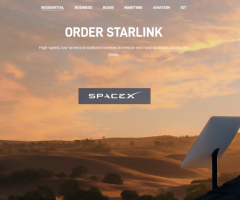 Order Starlink. High-speed, internet in rural locations across the globe.